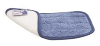 MOP HEAD, FLAT, RENOWN, BLUE, MICROFIBER, 11", 3/CT, MPWB311 (MIN 10 CASES / BULK) MAIN