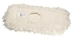 DUST MOP HEAD, RENOWN, PREMIUM TWIST, COTTON, 2-PLY, WHITE, 24" X 5", REN02271-IB (MIN 10 / BULK) THUMBNAIL