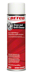OVEN AND GRILL CLEANER, BETCO, AEROSOL, LEMON SCENT, 19 OZ, 12/CT LARGE