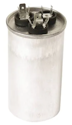 DUAL RUN CAPACITOR, ROUND, SUPCO, 370 V, 35/5 MFD LARGE