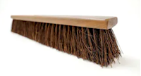 PUSH BROOM, HEAVY SWEEP, RENOWN, PALMYRA, BROWN, 24" (MIN 4 / BULK) MAIN