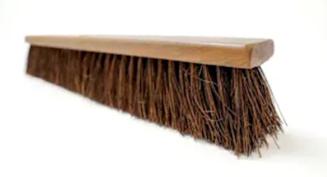 PUSH BROOM, HEAVY SWEEP, RENOWN, PALMYRA, BROWN, 24" LARGE
