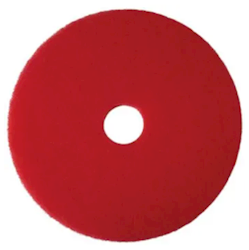 16", RED, BUFFING FLOOR PADS, RENOWN (MIN 22 / BULK) LARGE