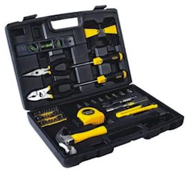 TOOL KIT, STANLEY, TOOLS AND CASE INCLUDED LARGE