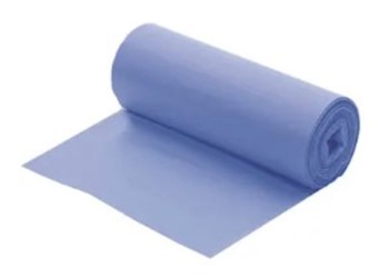 40-45 GALLON, 1.2 MIL, 40" X 46", LOW DENSITY, BLUE, 20 BAGS/ROLL, 5 ROLLS/CT (MIN 2 / BULK) LARGE