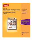 SHEET PROTECTORS,STAPLES, HEAVY WEIGHT,  8.5" X 11", CLEAR, 100/BOX (13860-CC) THUMBNAIL
