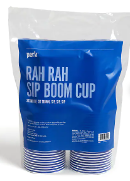 PERK™ PLASTIC COLD CUP, 16 OZ., BLUE, 500/CARTON (PK45561CT) THUMBNAIL