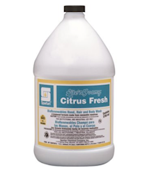 HAND SOAP, SPARTAN LITE'N FOAMY, CITRUS FRESH SCENT, 1 GALLON, 4/CT LARGE