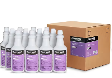 TOILET BOWL CLEANER, RESTROOM, COASTWIDE PROFESSIONAL SPECTRUM, 32 OZ, 12/CT MAIN
