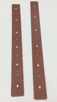 SQUEEGEE BLADES, FRONT & REAR, FOR PAS14G, 2 PIECE SET MAIN