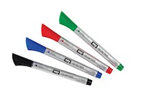 DRY ERASE MARKERS, FINE TIP, ASSORTED COLORS, QUARTET PREMIUM, 4/PK THUMBNAIL