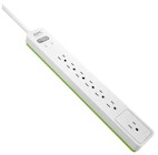 SURGE PROTECTOR, SURGEARREST, 7 OUTLETS, 6' CORD, WHITE THUMBNAIL