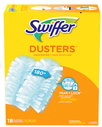 SWIFFER CLOTH, MULTI-SURFACE REFILLS, BLUE, 18/BOX MAIN