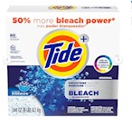 LAUNDRY DETERGENT, POWDER, TIDE PLUS, 144OZ, 80 LOADS THUMBNAIL
