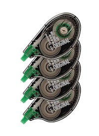 CORRECTION TAPE, TOMBOW MONO, ORIGINAL, WHITE, 4/CT MAIN