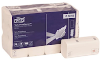 PAPER TOWELS, MULTIFOLD, TORK ADVANCED PEAKSERVE, WHITE, 410 SHEETS/PK, 12 PACKS/CT MAIN