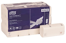 PAPER TOWELS, MULTIFOLD, TORK ADVANCED PEAKSERVE, WHITE, 410 SHEETS/PK, 12 PACKS/CT THUMBNAIL