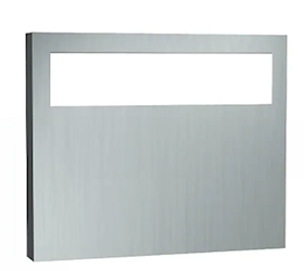 DISPENSER, TOILET SEAT COVERS, STAINLESS STEEL, ASI, 11" X 15.75" LARGE