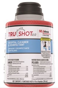 DISINFECTANT, TRU SHOT PRO 2.0,  HOSPITAL DISINFECTANT, 9 OZ, 4/CT MAIN