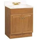 BATHROOM VANITY CABINET WITH TOP WITH 2-DOOR IN OAK, RICHMOND, RSI 24 IN. X 31 IN. X 18 IN. THUMBNAIL