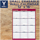 YEARLY CALENDAR, 2022 AT-A-GLANCE, 16"X12", WHITE THUMBNAIL