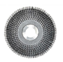 BRUSH, WIRE, SCRUB, 15", WITH CLUTCH PLATE, POWR-FLITE LARGE