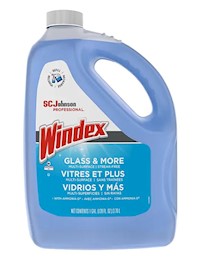 GLASS CLEANER, WINDEX, AMMONIA-D, FLORAL SCENT, 1 GALLON (696503) MAIN