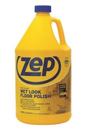 FINISH, ZEP 128 OZ. WET-LOOK FLOOR POLISH, 4/CT LARGE