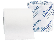 TOILET TISSUE, 1-PLY, WHITE, ENVISION, 1210 SHEETS/ROLL, 80 ROLLS/CT THUMBNAIL