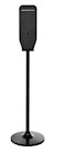 FLOOR STAND, HAND SANITIZER OR HAND SOAP, UNIVERSAL FIT, DRIP TRAY, BLACK THUMBNAIL