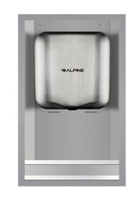 HAND DRYER RECESS KIT, ADA COMPLIANT, HEMLOCK, FULL KIT MAIN