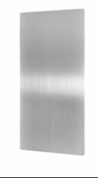 HAND DRYER WALL GUARD, STAINLESS STEEL LARGE