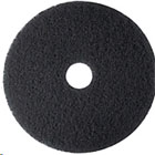17", Black, Floor Pad for Stripping, 5/Ct  THUMBNAIL