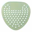 Urinal Screen, Spiced Apple, Green, Safe for Waterless Urinals, 12/Box THUMBNAIL