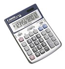 CALCULATOR, 12-DIGIT DESKTOP, CANON HS-1200TS, GRAY/SILVER THUMBNAIL