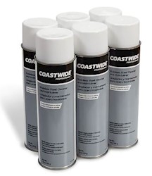 STAINLESS STEEL CLEANER AND MAINTAINER, FRESH & CLEAN SCENT, 16 OZ., 6/CT LARGE