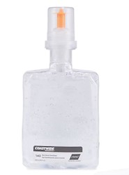 HAND SANITIZER, GEL REFILLS, J-SERIES, COASTWIDE PRO, 70% ALCOHOL, 1200Ml, 2/CT LARGE