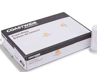 12-16 GALLON, 13 MIC, NATURAL, 24" X 33", HIGH DENSITY, CORELESS ROLL, 500/BOX LARGE