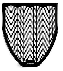 URINAL FLOOR MAT, COASTWIDE PROFESSIONAL, 17.5" X 20.5", BLACK, 6/CT LARGE