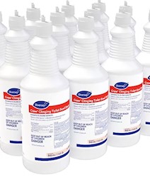 TOILET & BATHROOM CLEANER, DIVERSEY, CREW, CLINGING, FLORAL SCENT, 32 OZ., 12/CT LARGE
