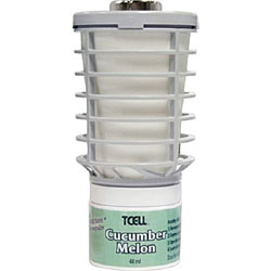 AIR FRESHENER, RUBBERMAID, TCELL REFILL, CUCUMBER MELON, 6/CT LARGE