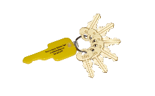 DISPENSER KEYS, BRADLEY '2055' STYLE, 25/PK THUMBNAIL