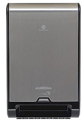 DISPENSER, enMOTION FLEX AUTOMATED TOUCHLESS ROLL PAPER TOWEL, BY GP PRO, STAINLESS STEEL LARGE