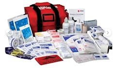 FIRST RESPONDER BAG, FIRST AID ONLY, LARGE FIRST AID KIT FOR UP TO 25 PEOPLE THUMBNAIL