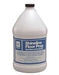 FLOOR CONDITIONER, SPARTAN SHINELINE FLOOR PREP, ORANGE SCENT, 1 GL, 4/CS LARGE