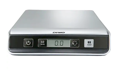 SHIPPING SCALE, DIGITAL, 25 LBS, DYMO LARGE