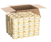 BATH TISSUE, WHITE, 2-PLY, PREFERENCE EMBOSSED, 550 SHEETS/ROLL, 80 ROLLS/CT THUMBNAIL