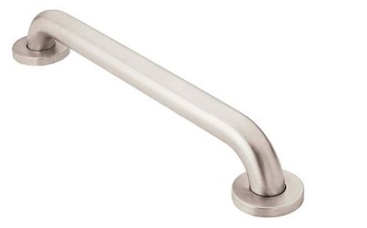 GRAB BAR, 30" X 1.25", CONCEALED SCREW, MOEN HOME CARE, STAINLESS STEEL LARGE
