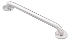 GRAB BAR, 36" X 1.5", CONCEALED SCREW, MOEN HOME CARE, STAINLESS STEEL THUMBNAIL