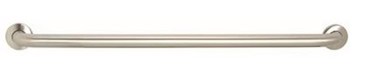 GRAB BAR, 24" X 1.5", CONCEALED SCREW, SATIN FINISH, STAINLESS STEEL THUMBNAIL